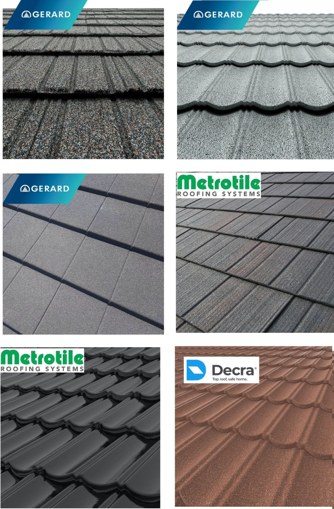 Couverture en Tuiles Métalliques